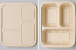 Cornstarch 3 compartment lunch box