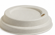 90 mm Bagaase lid white