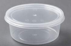 Round Container H16 with Lid